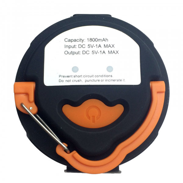 Lampa reincarcabila pentru camping, lumina alb cald, 300lm, cu functie de incarcare telefon, 1800mAh Li-Ion [2]