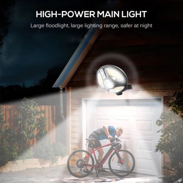 Lampa solara cu acumulator, telecomanda si senzor miscare LB-1288B 120SMD [4]