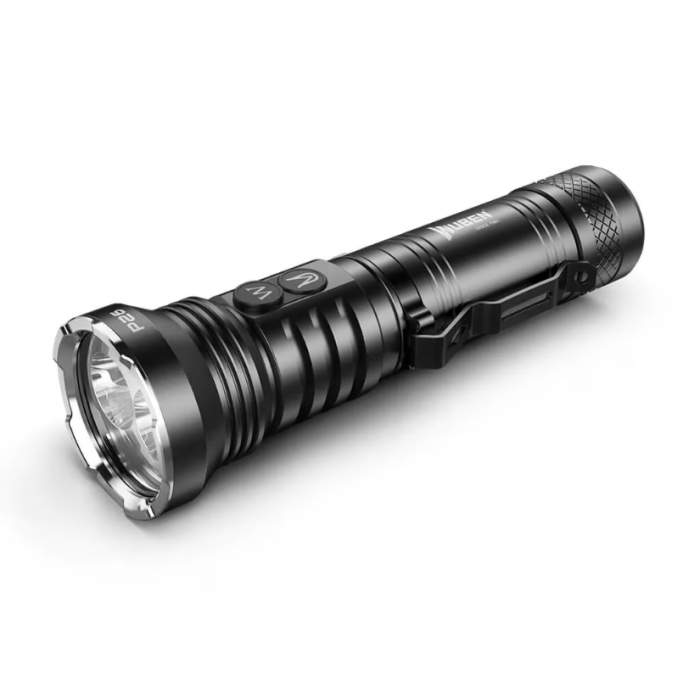 Lanterna cu lumina alba si ultraviolet UV 365NM, putere 500 lumeni, 150 m, baterii incluse Wuben P26 [1]