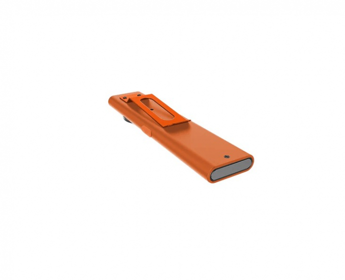 Lanterna EDC Klarus E5, 600 lm, baza magnetica, clips, incarcare USB-C, EDC, dublu LED pentru apropiere si distanta, portocaliu [3]