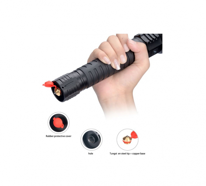 Lanterna Led cu acumulator 26650 18650 XHP-160PLUS [6]