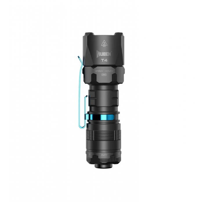 Lanterna tactica EDC, 850lm, reincarcabila, neagra Wuben T4 [1]
