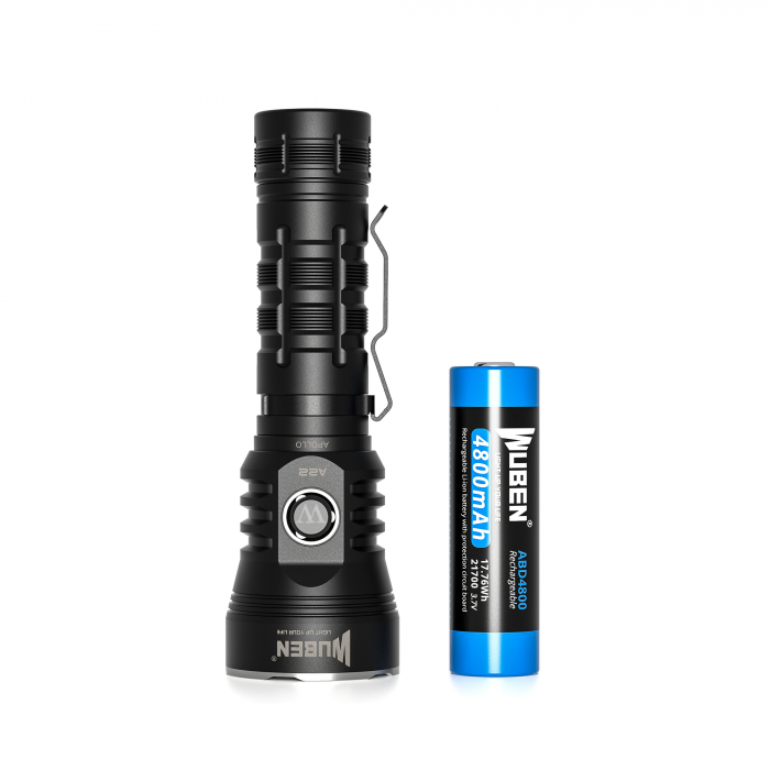 Lanterna reincarcabila, 4500 LM, incarcare rapida, Led CREE XHP 70.2, Wuben A22 [7]