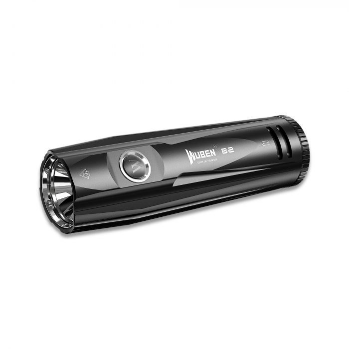 Lanterna reincarcabila pentru bicicleta, 1300 LM, raza max. 280m, Wuben B2-Black [4]