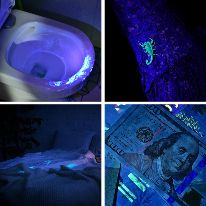 Lanterna LED UV, 365nm, Wuben E19-UV [6]