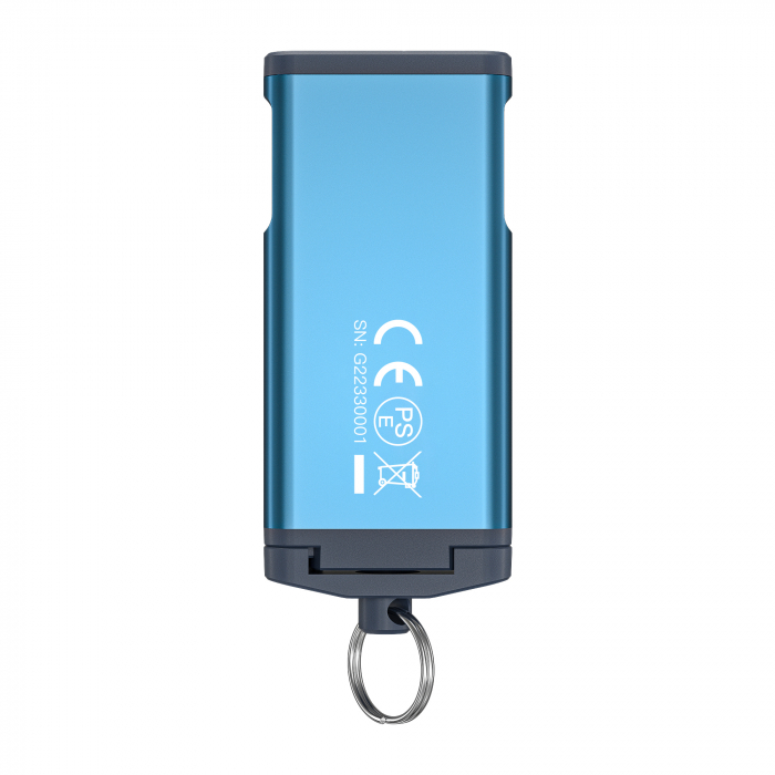 Lanterna reincarcabila tip breloc, 500 LM, culoare albastra, Wuben G2-Blue [4]