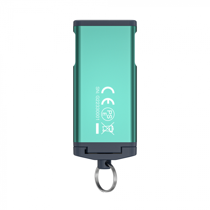 Lanterna reincarcabila tip breloc, 500 LM, culoare verde, Wuben G2-Green [4]
