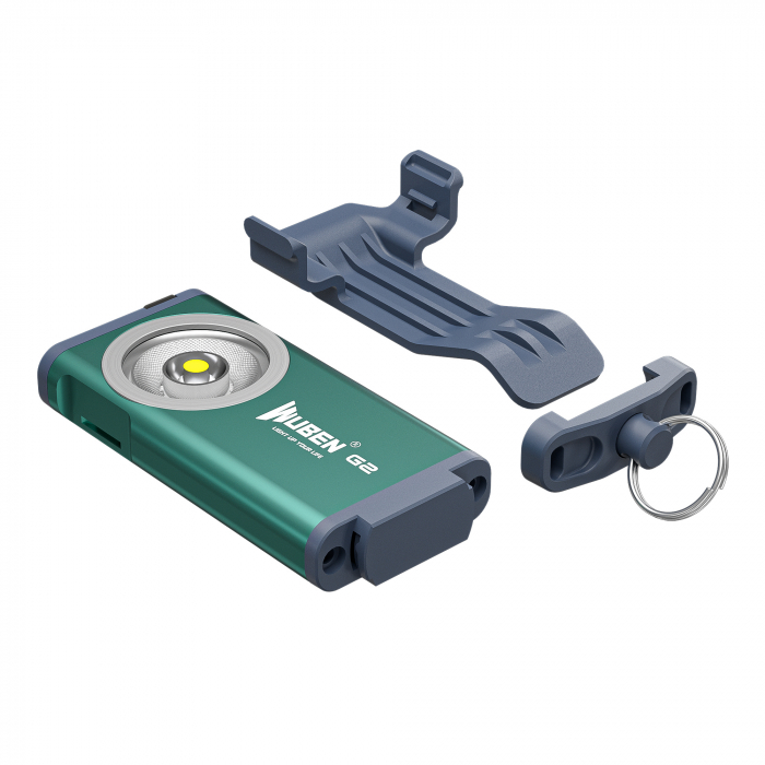 Lanterna reincarcabila tip breloc, 500 LM, culoare verde, Wuben G2-Green [5]