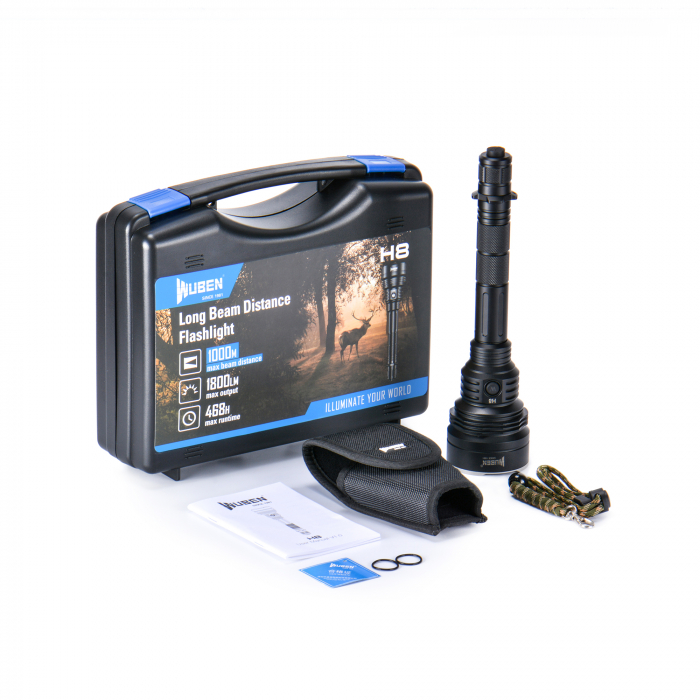 Lanterna tactica de vanatoare, set Basic, 1800 LM, Wuben H8-Basic [1]