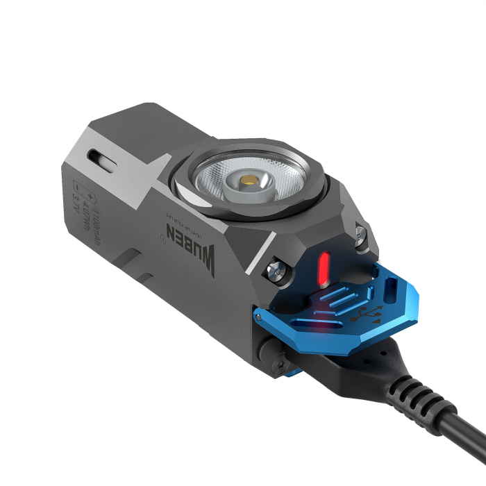 Lanterna reincarcabila EDC, 1100 LM, culoare gri, Wuben X0-Grey [5]