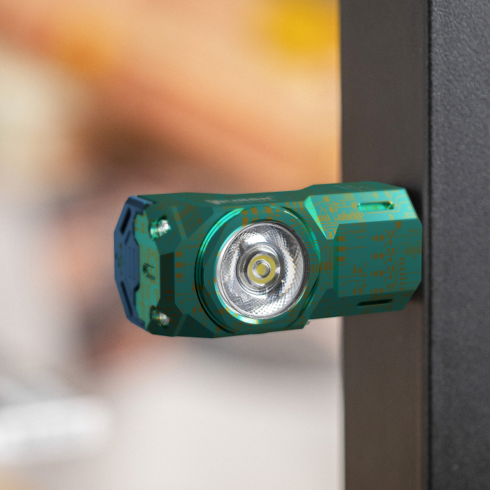 Lanterna reincarcabila EDC, 1100 LM, culoare verde, Wuben X0-Green [7]