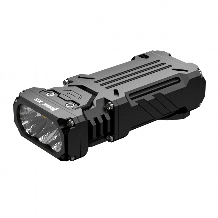 Lanterna reincarcabila EDC, 2500 LM, culoare gri, Wuben X2 [5]