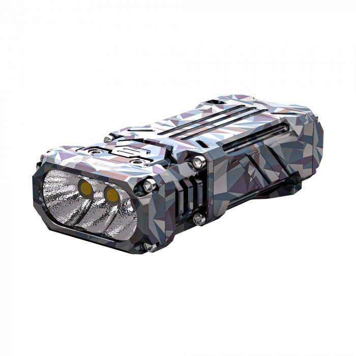 Lanterna reincarcabila EDC, 2500 LM, culoare albastru camuflaj, Wuben X2 [5]