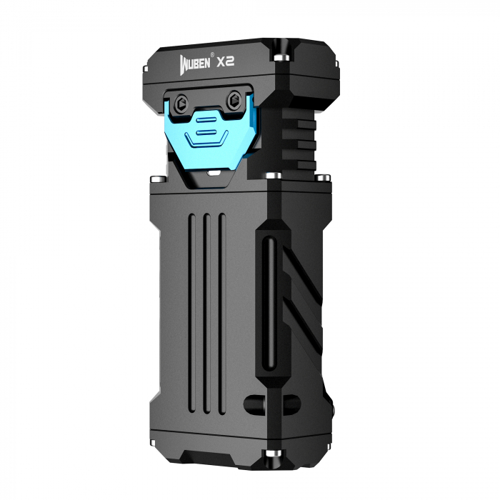 Lanterna reincarcabila EDC, 2500 LM, culoare neagra, Wuben X2 [3]