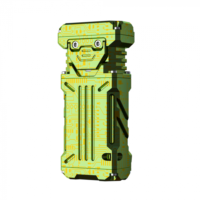 Lanterna reincarcabila EDC, 2500 LM, culoare verde, Wuben X2 [3]