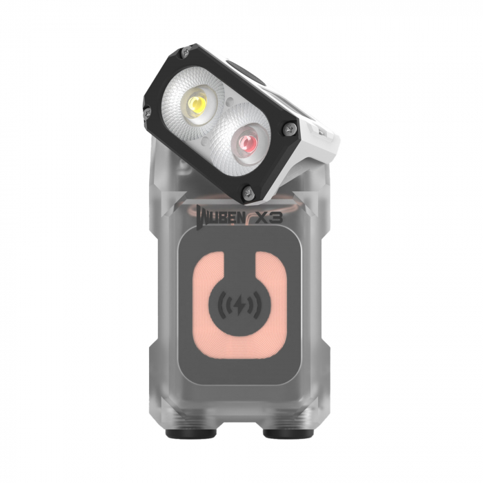 Lanterna reincarcabila EDC, 700 LM, cap reglabil 180 grade, culoare alba, Wuben X3 [3]