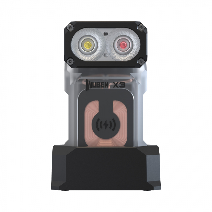 Lanterna reincarcabila EDC, 700 LM, cap reglabil 180 grade, culoare alba, Wuben X3 [4]