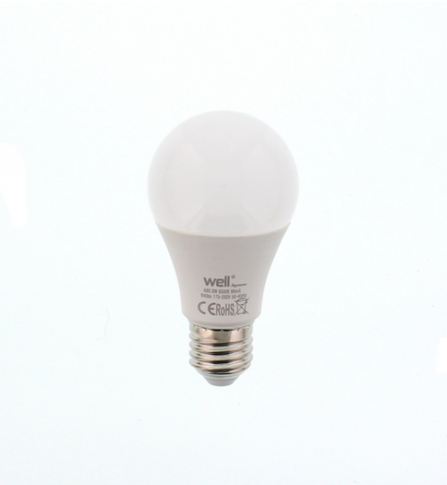Bec cu led E27 8W 230V lumina rece Supreme Well LEDLC-A608E27-WL [3]