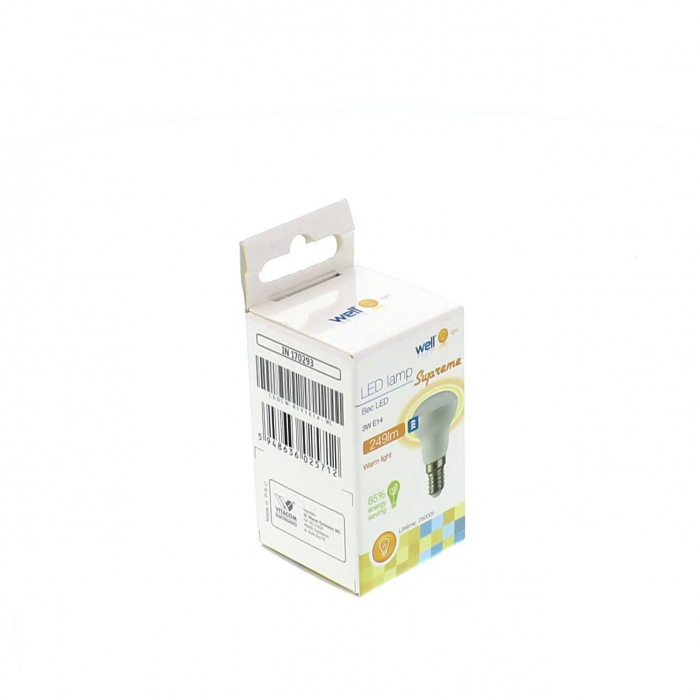 SPOT CU LED R39 E14 3W 230V LUMINA CALDA SUPREME LEDLW-R393E14-WL [4]