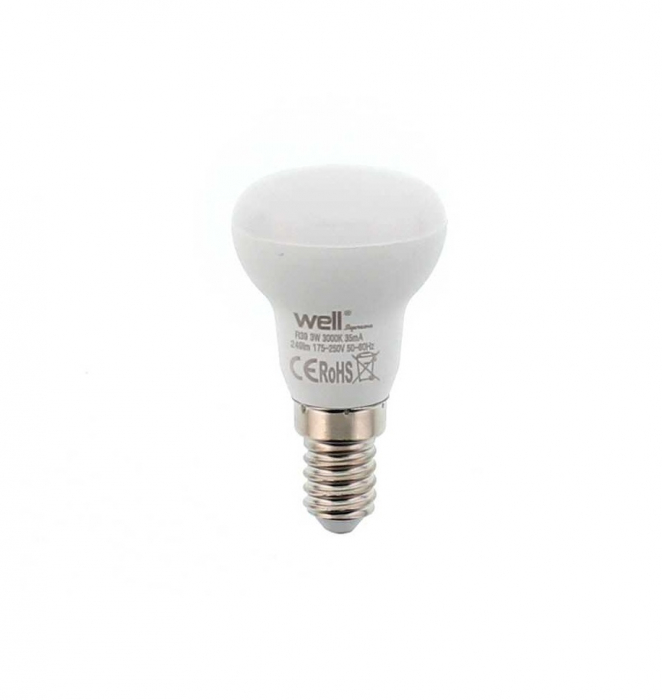 SPOT CU LED R39 E14 3W 230V LUMINA CALDA SUPREME LEDLW-R393E14-WL [3]