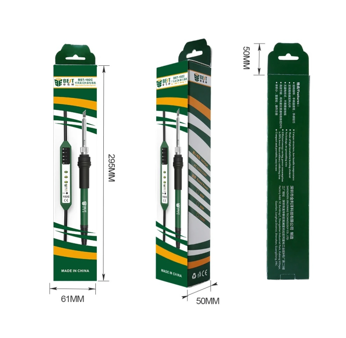 Letcon electric BST-102C 60W, temperatura reglabila 280-480°C, 220V [5]