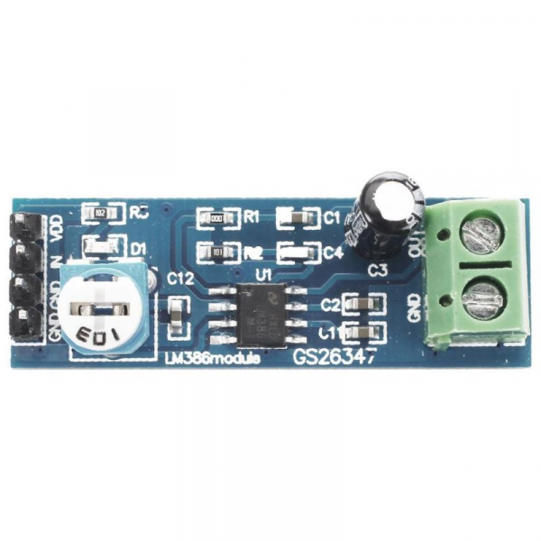LM386 Amplificator audio 4-12V 200 gain [3]
