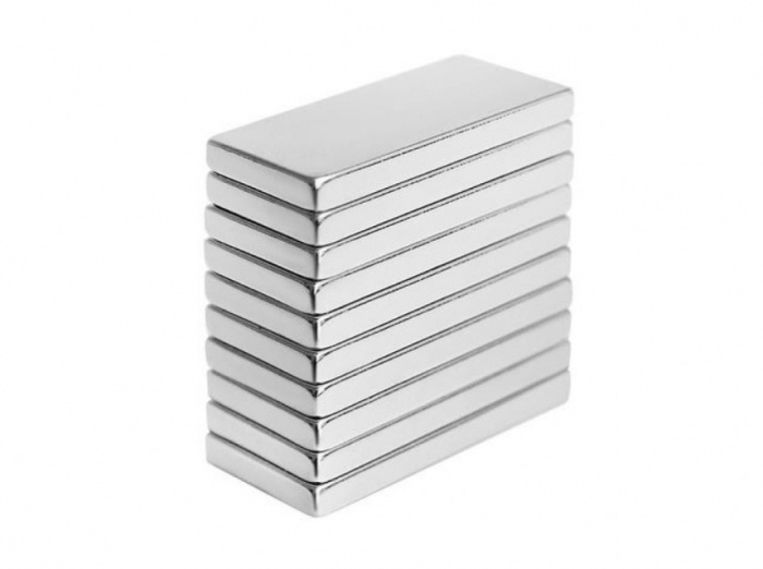 Magnet neodim 20x10x3 mm, dreptunghi, N35 [3]