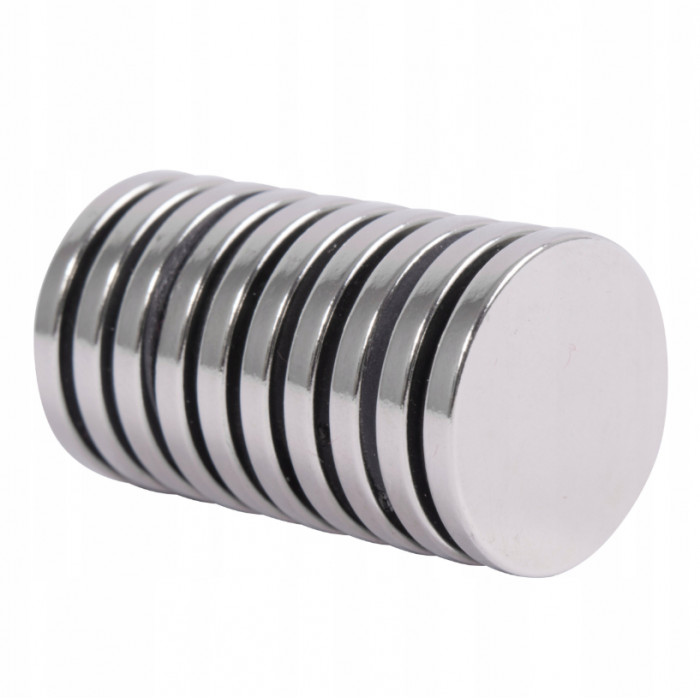 Magnet neodim 20x2 mm, disc, N35 [3]