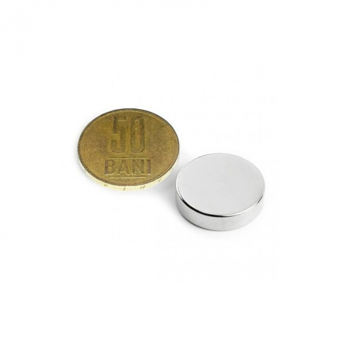 Magnet neodim 20x5 mm, disc, N35 [3]