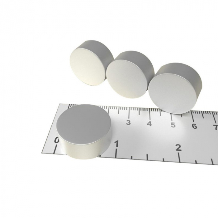 Magnet neodim 22x10 mm, disc, N35 [3]
