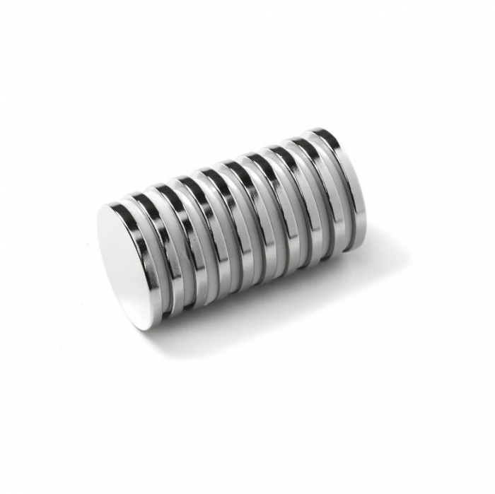 Magnet neodim 30x4 mm, disc, N35 [2]
