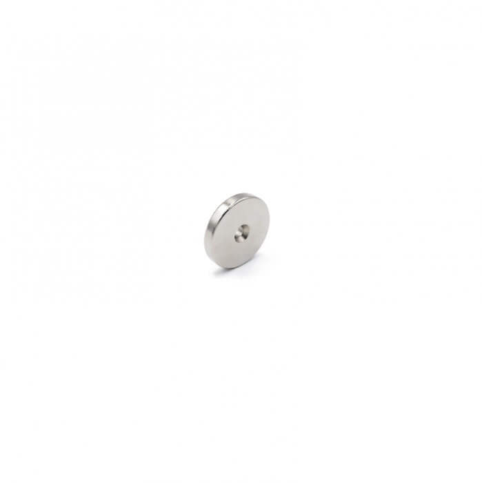 Magnet neodim 35x5 mm, gaura de 5 mm cu sanfren, disc, N35 [3]