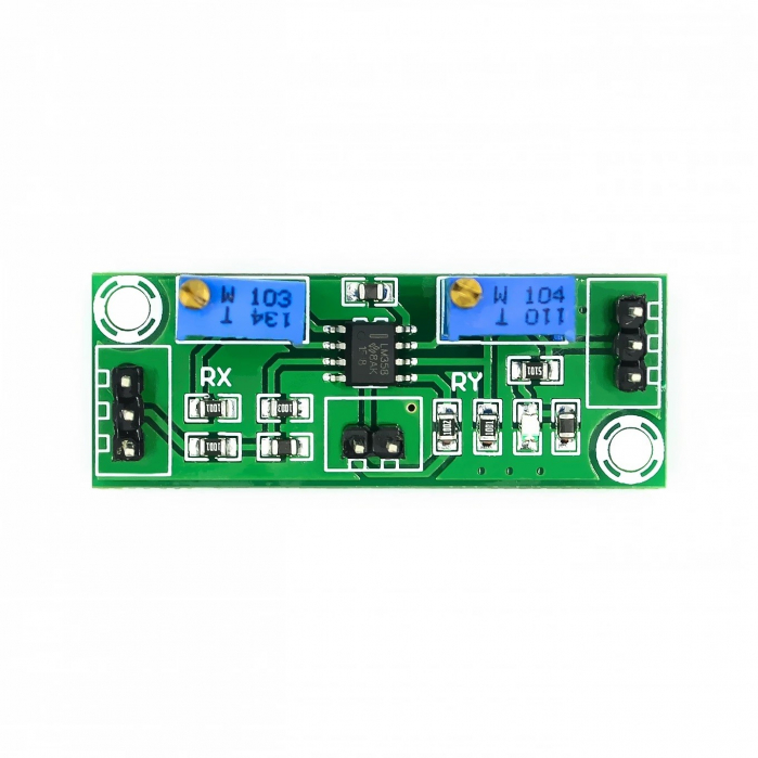 Amplificator operational pentru semnale slabe cu doua trepte LM358 OKY427-10 [3]