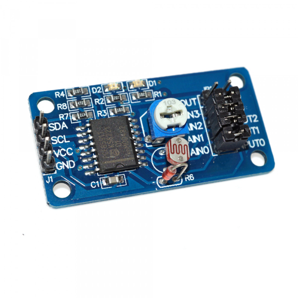 Convertor PCF8591 Analog/Digital 3 canale distincte cu I2C OKY3475-1 [4]