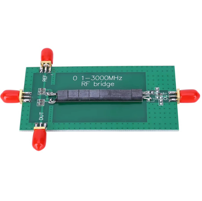 Adaptor RF SWR Bridge 0.1–3000MHz cu conectori SMA pentru masuratori antene si circuite RF [1]
