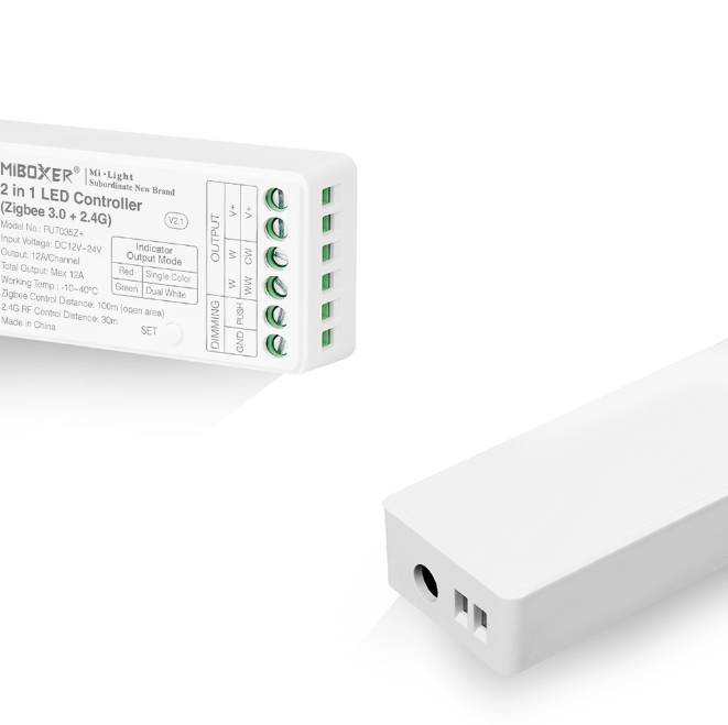 Controller Dimmer Led Monocolor/Dual White, Zigbee3.0 + RF 2.4Ghz, 12-24VDC MiBoxer FUT035Z+ [2]