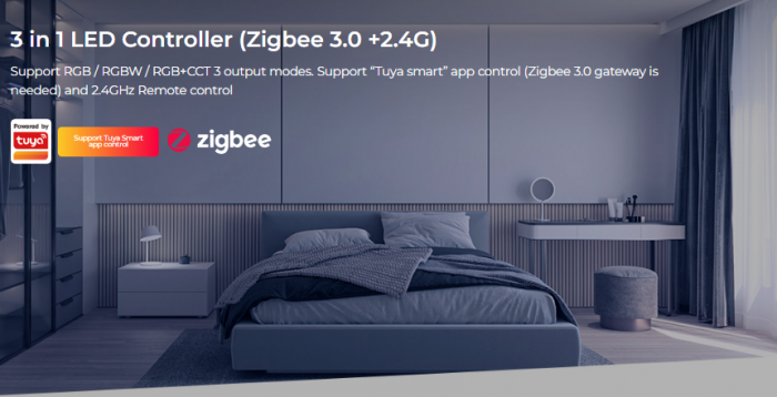 Controller Dimmer Led RGB/RGBW/RGBCCT, Zigbee 3.0+ 2.4Ghz, 12-24VDC MiBoxer FUT037Z+ [3]
