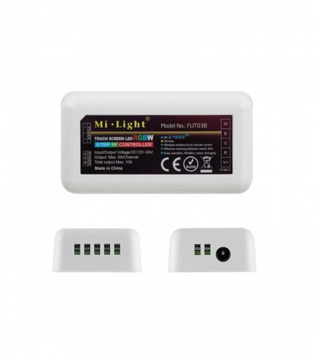 Controller Dimmer pentru banda LED RGBW, 2.4GHz RF, 12-24VDC Miboxer FUT038 [3]