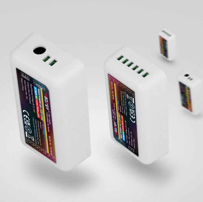 Controller Dimmer Led RGB+CCT, 2.4GHz Wireless RF, 12-24VDC Miboxer Fut039 [2]