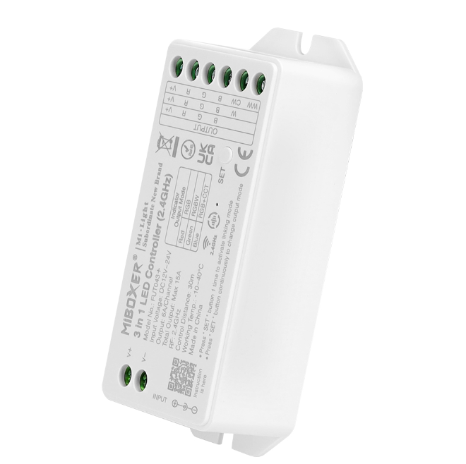 Controller Dimmer Led, RF 2.4Ghz, 12-24VDC MiBoxer FUT043+ [1]