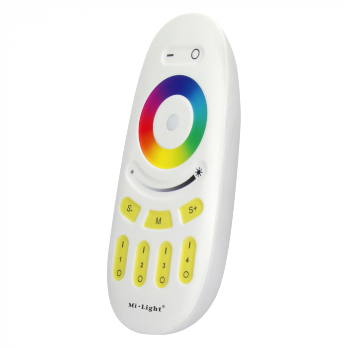 Telecomanda LED MiBoxer FUT096, 2.4GHz, 4 zone, RGBW, control wireless, alb [1]