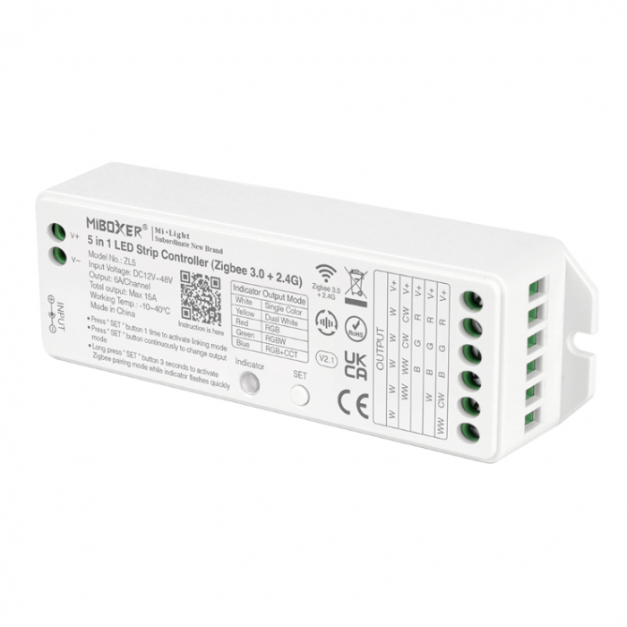 Controller Dimmer Led Zigbee 3.0, 12-48VDC MiBoxer ZL5 [1]