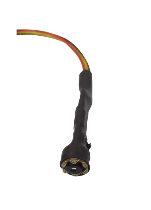 Mini-camera analogica spion +audio, 700TVL, lentila 3,6mm, 6 LED IR [2]