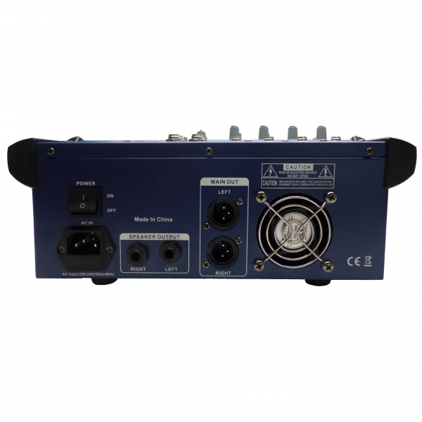 Mixer cu amplificator 4 canale MD4-USB, 2 x 120W [2]