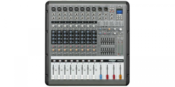 Mixer cu amplificator 8 canale 860D, 2 x 650W [1]