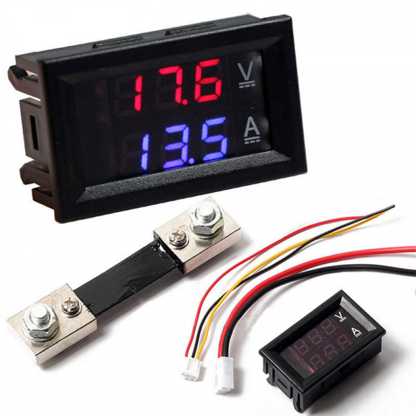 Voltampermetru 100V 50A cu sunt OKY4093-1 [2]