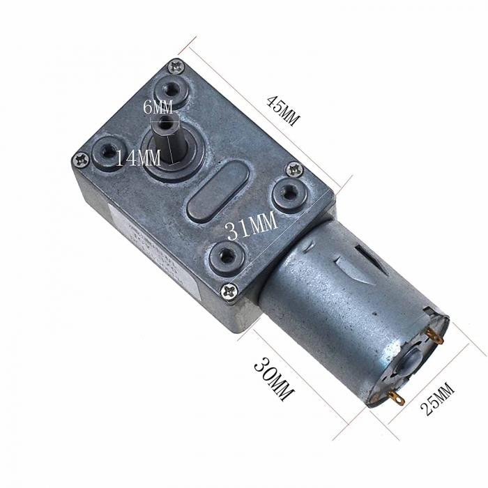 Motor DC 12V cu reductie 10 rpm OKN402-17 [3]