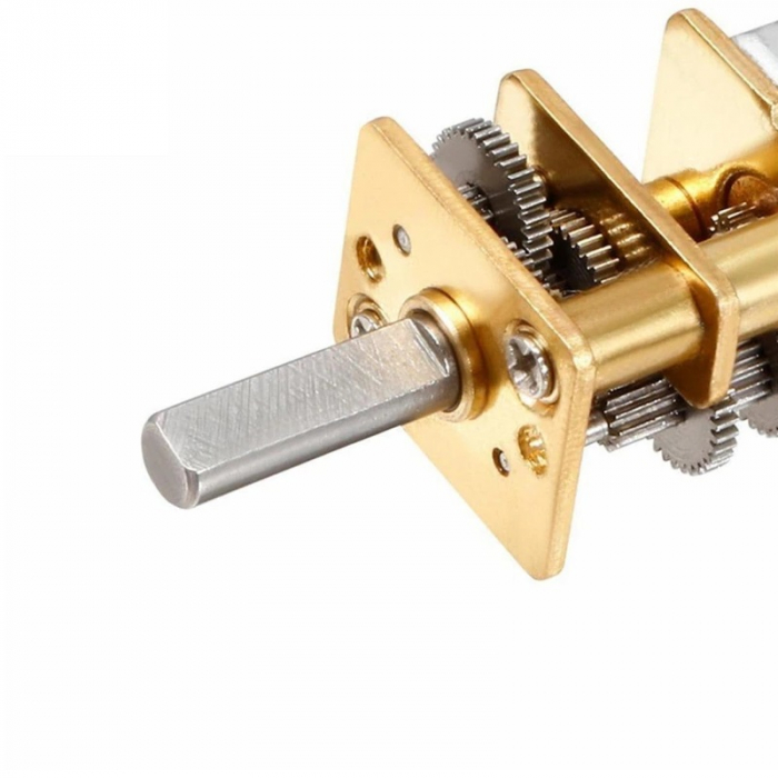 Motor DC N20 6V 12mm cu reductie 100rpm OKYN220317-28-100 [4]