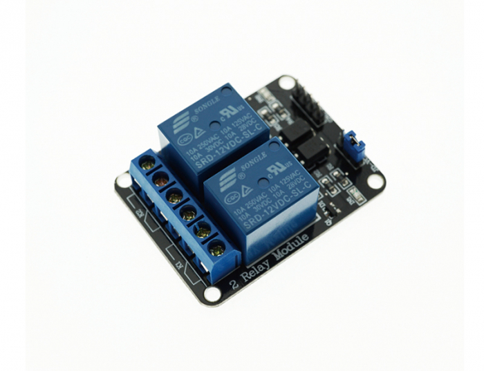 Modul 2 relee 12V comanda prin optocuplor OKY3012 [3]