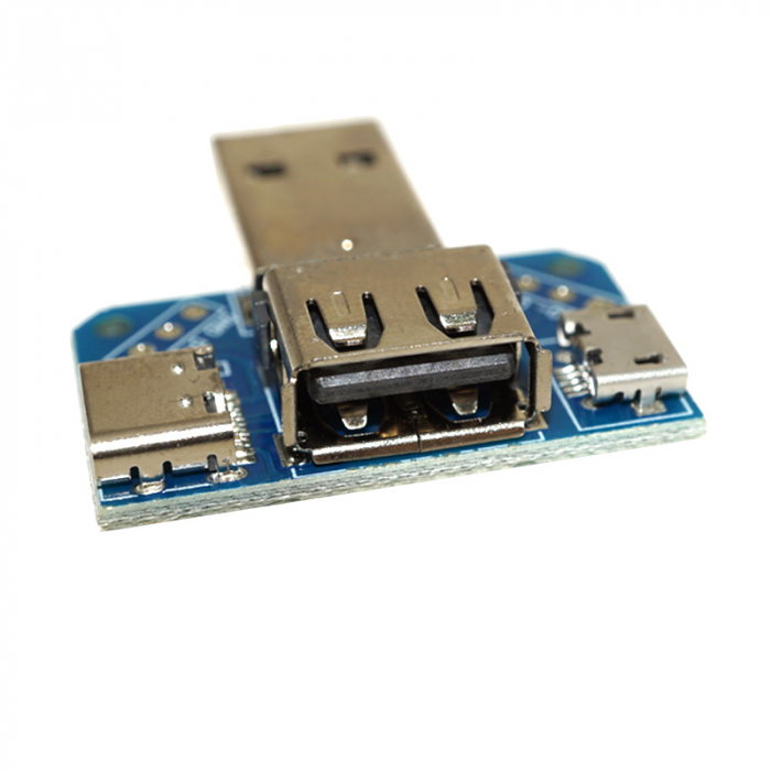 Modul adaptor Micro USB,USB A soclu,USB A mufa,USB C OKY3447-9 [5]